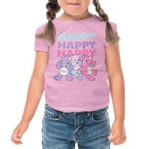 Care Bears Girl's Short Sleeve T-Shirt