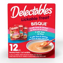 Delectables™ Lickable Treat Bisque Variety pour chats