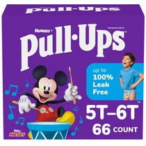 Pull-Ups Boys' Potty Training Pants, Economy Pack, Size: 2T - 6T, Size: 2T - 6T | 104-66 Count