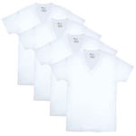 Hanes Men's Tagless V-Neck T-Shirts - Comfort Soft