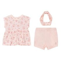 Disney Minnie Mouse Shorts Set w/Headband