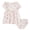 Rose, variante sur Ensemble 2 pièces Robe en Jacquard Froncé pour Bébé Fille Huggies Happy Hugs