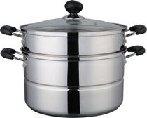 ASD 2 Layer Stainless Steel Chinese Steamer