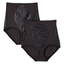 George Women's Shaper Brief 2-Pack, Sizes M-2XL