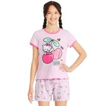 Hello Kitty Girls' Ringer T-Shirt
