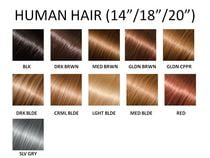 Fashion Hair Straight Human Hair Clip-On Extensions | Walmart Canada
