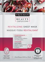Freeman Beauty Infusion Pomegranate + Peptides Revitalizing Sheet Mask