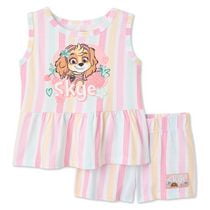 Paw Patrol Toddler Girls' Two Piece Skye Tank Top Set