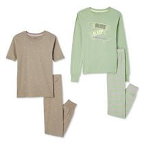 Pyjamas 4&nbsp;pièces George pour garçons Tailles TP–TG