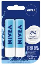 Nivea Hydro Care 24H Moisture Lip Balm Sticks