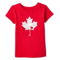 T-shirt Canada George pour petites filles