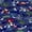 Navy, variant on Scrubstar Fashion Collection Women’s Playa Stitch Print V-Neck Scrub Top, Sizes XS–3XL