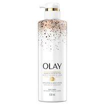 Olay Exfoliating & Moisturizing Body Wash with Sugar, Cocoa Butter, and Vitamin B3