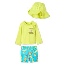 George Baby Boys' Three Piece Rashguard Set