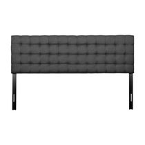 CorLiving Valencia Modern King Size Upholstered Tufted Headboard