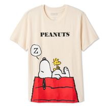 T-shirt à imprimé graphique Snoopy Peanuts pour femmes
