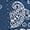 Navy, variant on George Men's Printed Resort Shirt