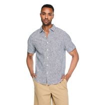 George Men's Linen-Blend Shirt