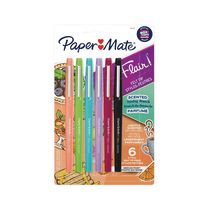 Paper Mate Flair Stylos feutre parfumés, parfums et couleurs assortis, 0,7 mm, 6 unités