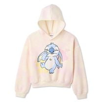 Disney Girls' Stitch Fleece Hoodie