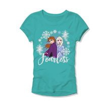 Girls Frozen T-Shirt Sisters are Fearless