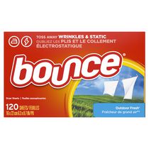 Bounce Dryer Sheets, Outdoor Fresh Scent