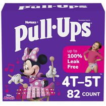 Pull-Ups Girls' Potty Training Pants, Economy Pack, Size: 2T - 6T, Size: 2T - 6T | 104 - 66 Count