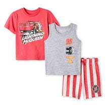 Ensemble 3 pièces Cars Disney pour petits garçons
