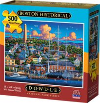 Casse-tête de Dowdle - parc historique nationalde Boston - 500 morceaux