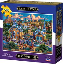 Casse-tête de Dowdle - Barcelone - 500 morceaux