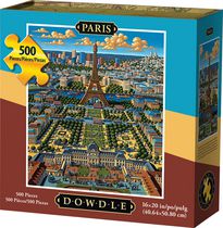 Casse-tête de Dowdle - Paris - 500 morceaux
