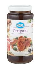 Sauce teriyaki douce de Great Value
