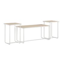 Queer Eye Dante Coffee and End Table Set, Natural