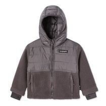 Canadiana Toddler Boys' Mixed Media Jacket