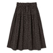 George Women's Button Front Midi Skirt, Sizes XS-XXL