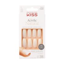 KISS Salon faux ongles acryliques, fini naturel - Strong Enough