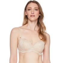 Soutien-gorge rembourré en dentelle George pour femmes Tailles&nbsp;34A-40D