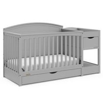 Lit de bébé convertible 5 en 1 avec tiroir et table à langer Bellwood de Graco