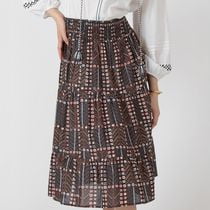 Devoted, Smocked Waist Skirt, Sizes XS-XL