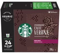 Starbucks® Caffè Verona® K-Cup® capsules 24 unités