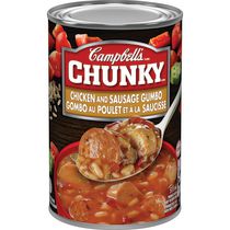 Soupe au gombo au poulet et à la saucisse prête à déguster ChunkyMD de Campbell’sMD (515 mL)