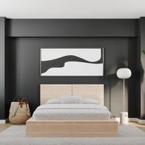Nexera James Platform Bed with Headboard