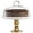 Gold, variant on Footed Pedestal Cake Stand and Clear Dome 25 cm