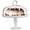 White, variant on Footed Pedestal Cake Stand and Clear Dome 25 cm