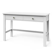 Forever Eclectic Harmony Writing and Computer Desk, Matte White