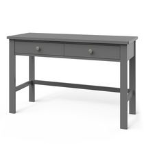 Forever Eclectic Harmony Writing and Computer Desk, Cool Gray