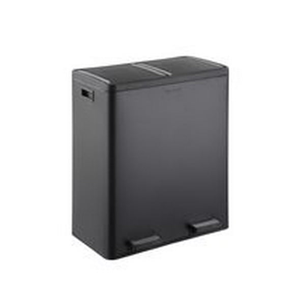 The Step N' Sort Large Capacity 70 L, 2 Compartment Trash and Recycling Bin