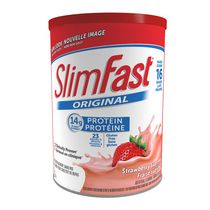Mélange pour substitut de repas au fraise suprême Coupe la faim de SlimFast