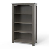 Forever Eclectic Harmony 50" Tall Wood Bookshelf, Dusty Heather Brown