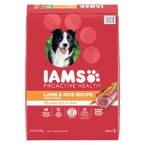 Iams Minichunks Adult Dry Dog Food Lamb & Rice Recipe, 1.5-13.6kg